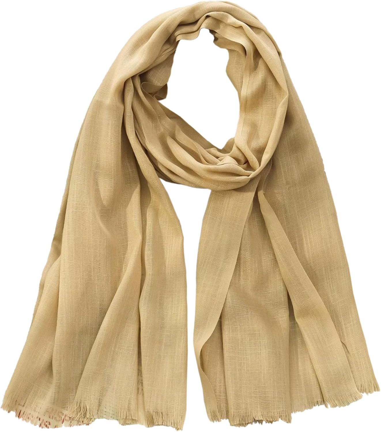 Women's Cotton Scarves Lady Light Soft Fashion Solid Scarf Wrap Shawl