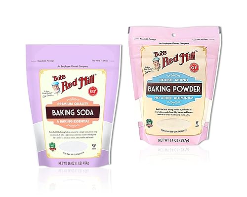 GroccsPro Bob's Red Mill - Bicarbonato de sodio y polvo de hornear sin gluten