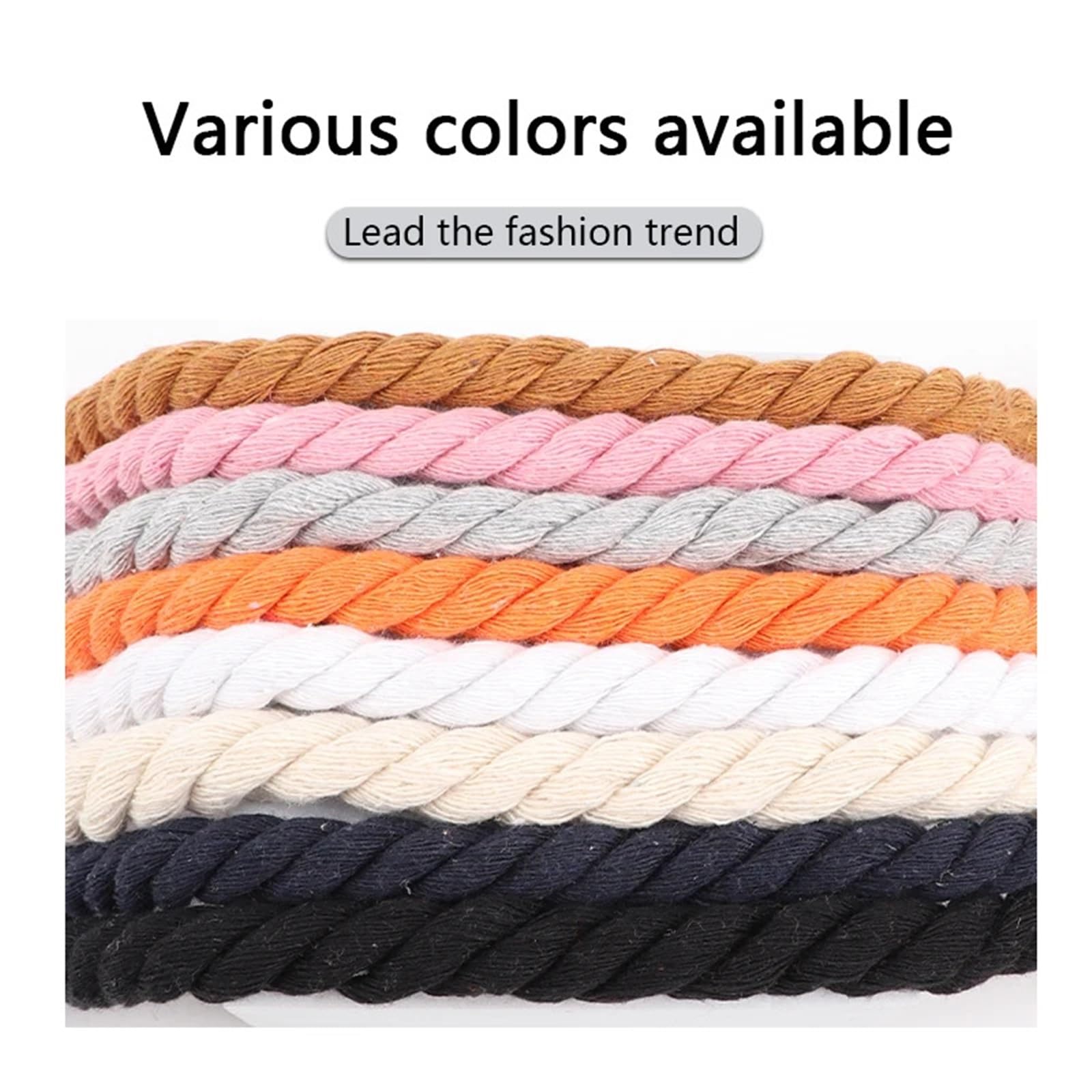 5 pares de cordones redondos algodón 1 cm grosor for zapatillas running Para Zapatillas Deportivas