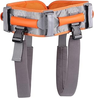 Yuwao Cinto de Transferência de Segurança de Enfermagem Assistência ao Paciente Idoso com 7 Alças para Fisioterapia/Ambulação/Transferência