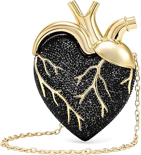 JW PEI Women's Maren Artificial Crystal Heart Shaped Bag