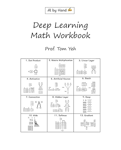 Deep Learning Math Workbook: 300 puzzles to build your mathematical
