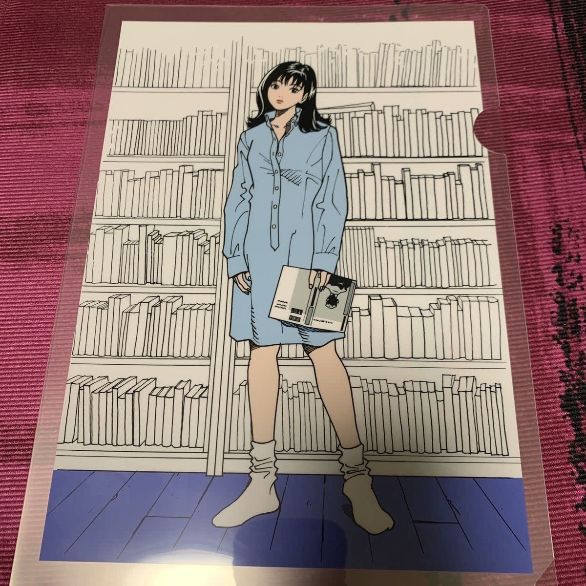 Amazon.co.jp: 江口寿史 彼女展 A4サイズ クリアファイルB X : おもちゃ