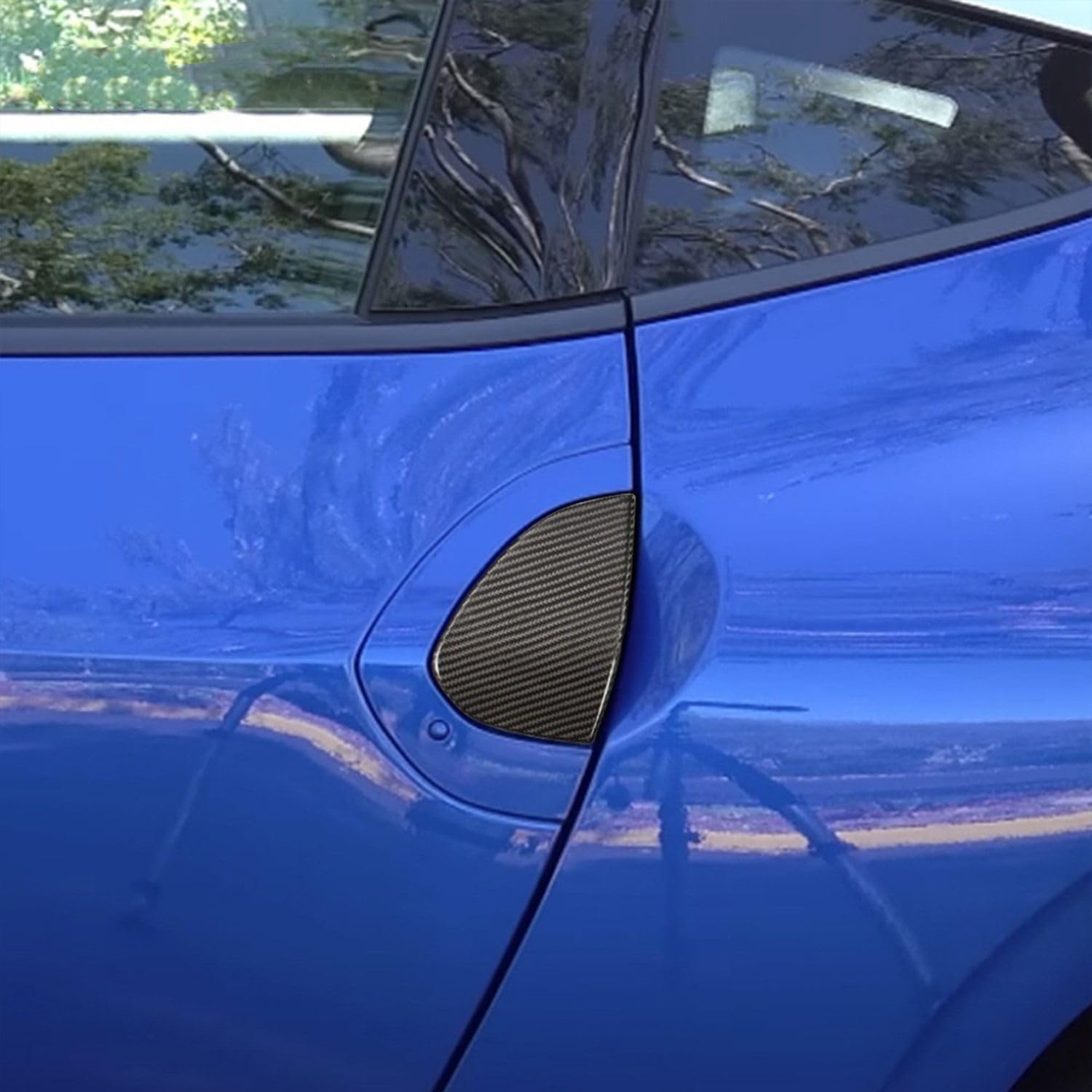 ドアカバー　カーボン調 Amazon.co.jp: 車 4 個外装ドアハンドルカバーアウタードア