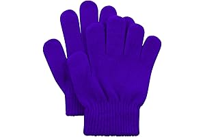 Purple Winter Gloves for Kids Unleash Magic and Warmth