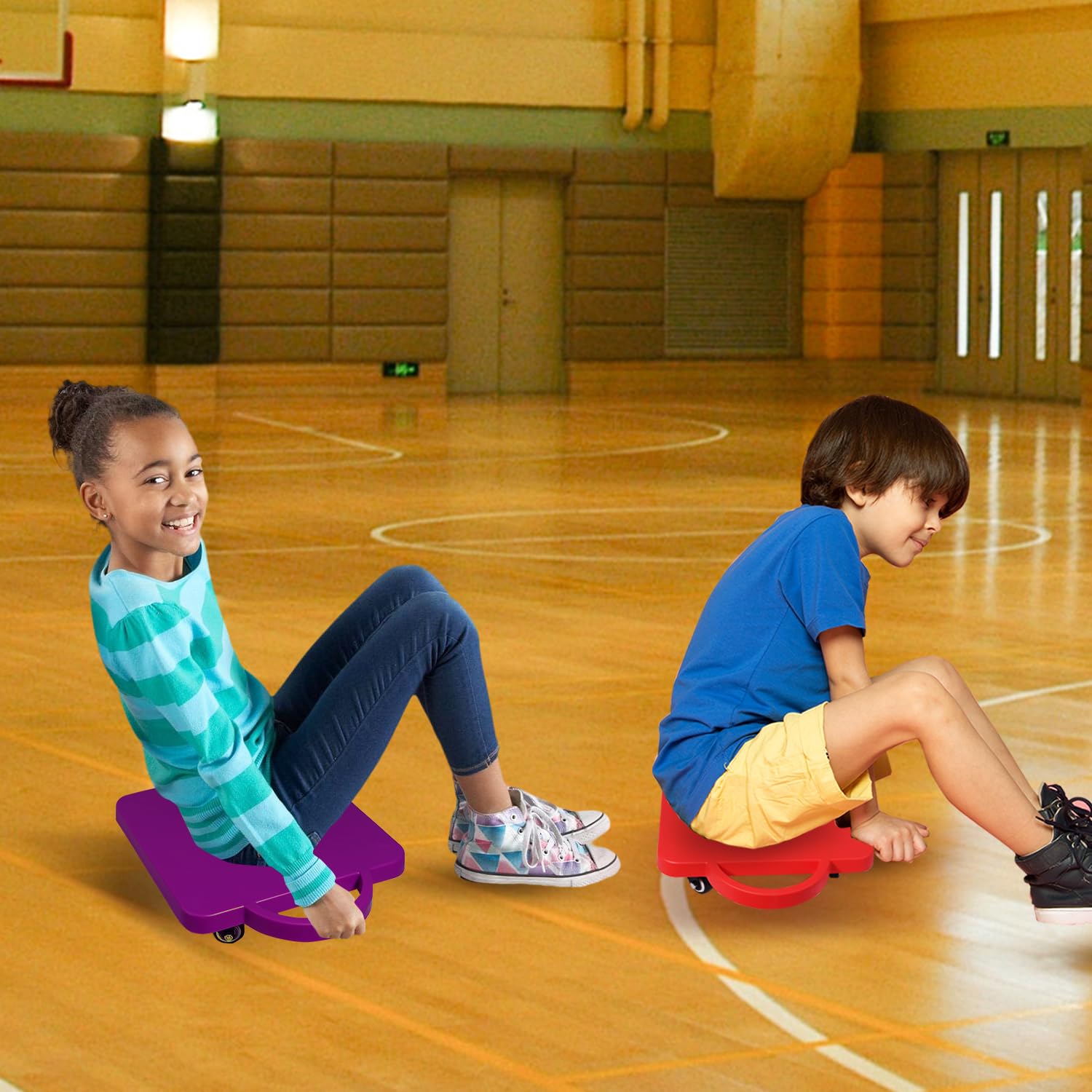 Amazon.com: GSE Games & Sports Expert Yellow Gym Floor