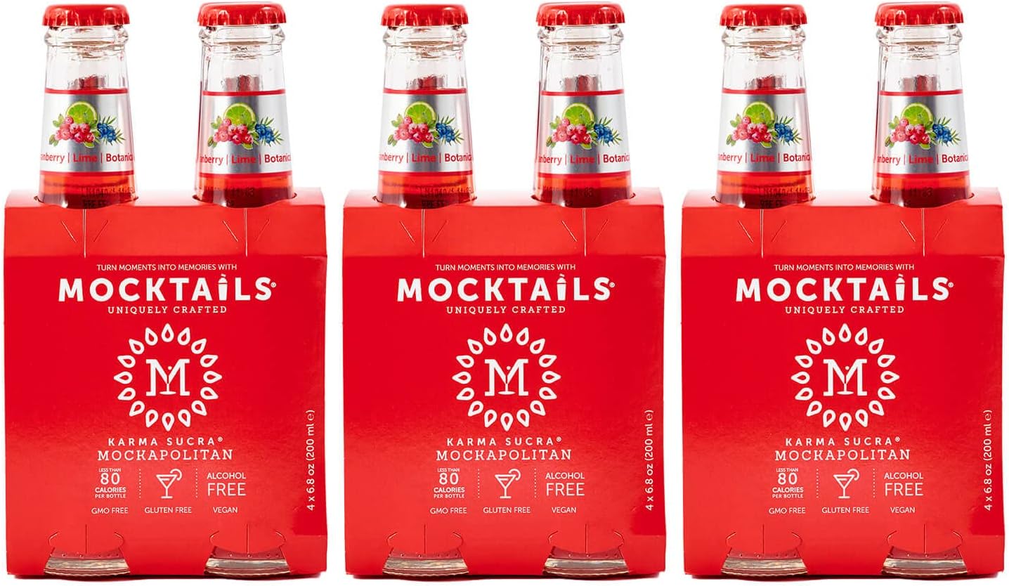 Mocktails NonAlcoholic Cocktail (Karma Sucra Mockapolitan) Readyto