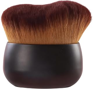 Tanning Brush, Wide-Head Extra Large Applicator, Soft Dense Bristles, with Smooth Even Tan Blending and Full Body Coverage, Makeup and Self-Tan Tool, Beauty Accessory, for Neck Arms Legs Concealer