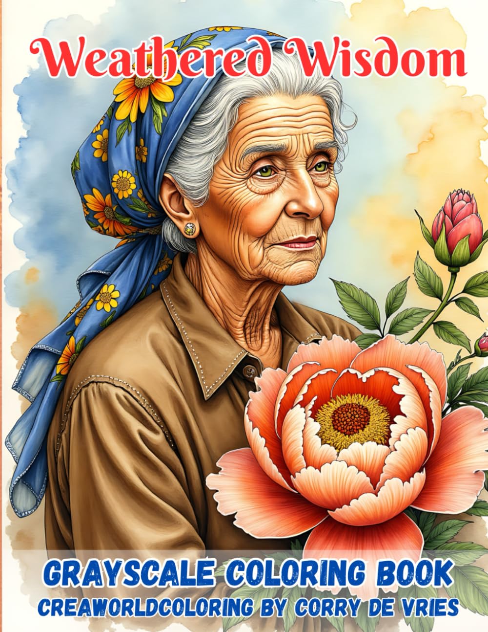 Weathered Wisdom: A Reflective Coloring Journey Through Faces, Stories & Strength