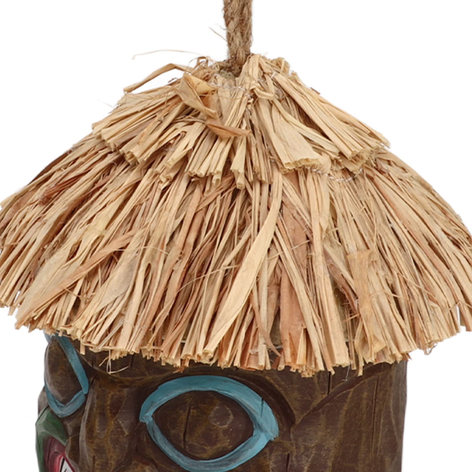 Casette per uccelli in legno simulato 20x12 cm, casette per uccelli artigianali, decorazioni per esterni da giardino e cortile, decorazioni da giardino in resina simulata
