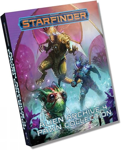 Paizo Inc. PZO7423 Starfinder Pawns: Alien Archive 4 Pawn Collection, Window