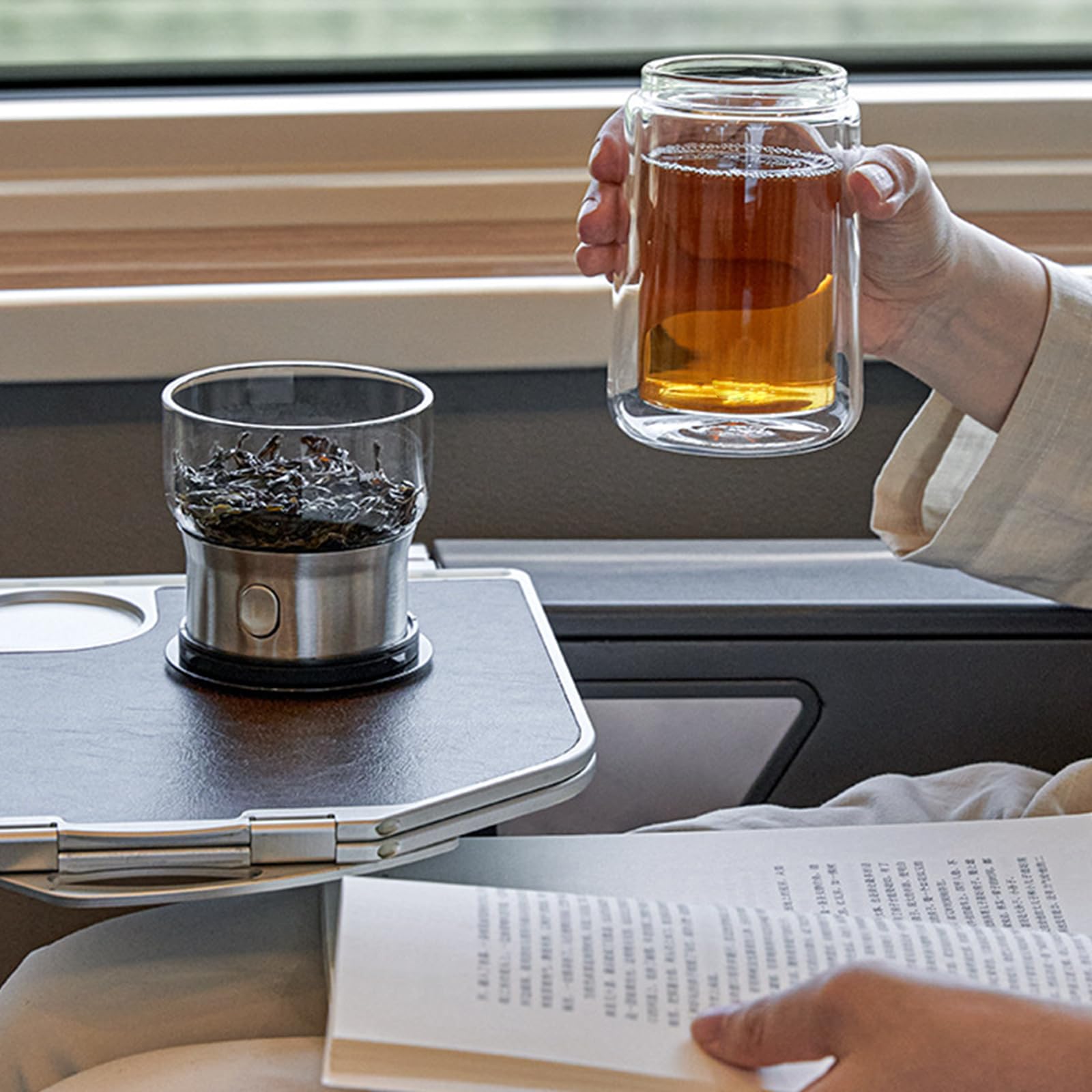 Taza Infusora de té Lista para presentar Que resalta la Estructura de elaboración de Cerveza con Grifo Simple, excelente para los Amantes del té Regalo