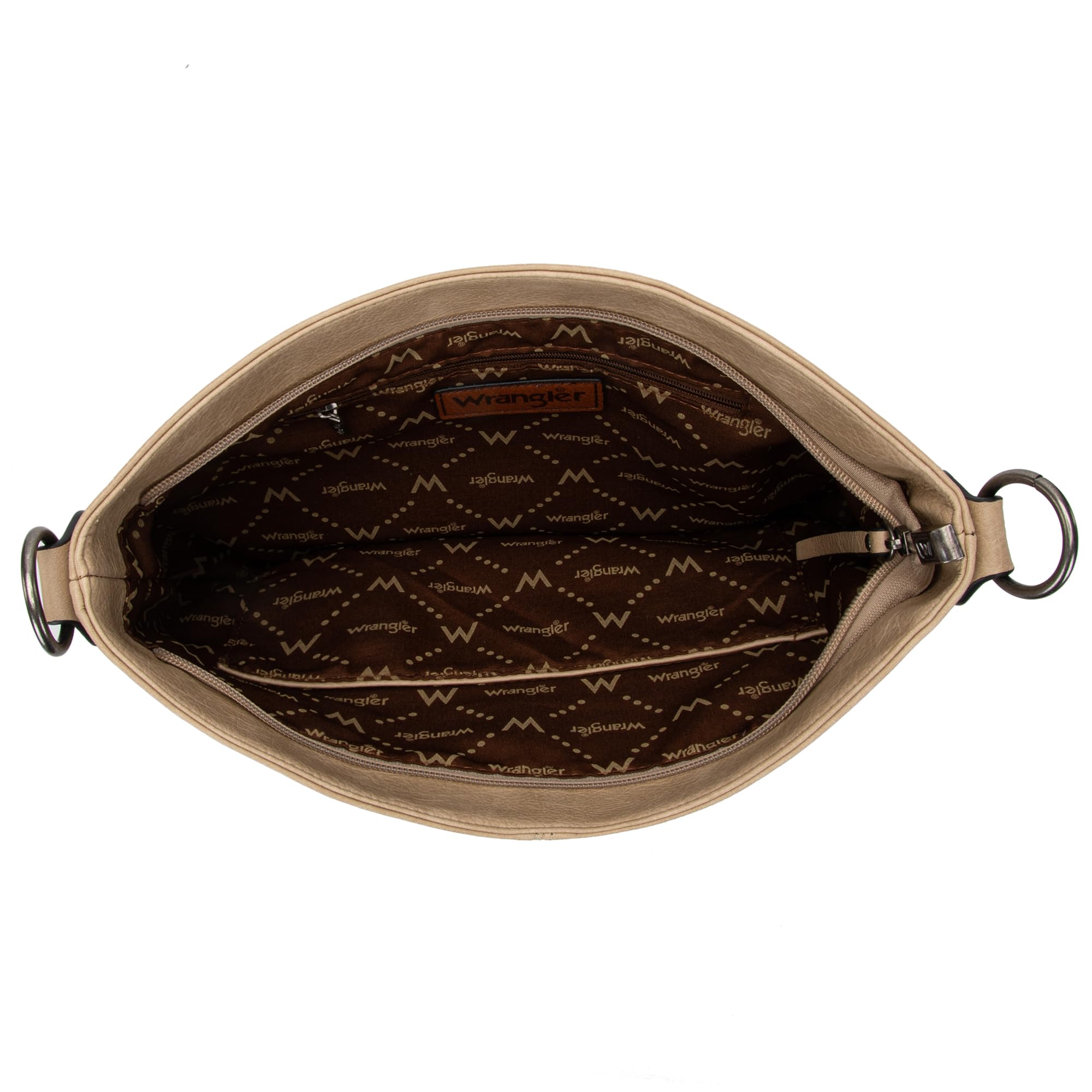 Wrangler Hobo Bags Large Crossbody Bag for Women Shoulder Purse Handbags with Adjustable Strap: *Khaki