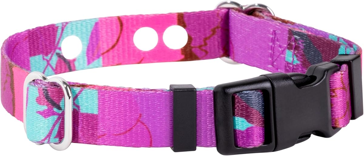 Correa de repuesto para collares electrónicos – Compatible con PetSafe, cerca invisible, sistemas de cerca en el suelo – Tamaño grande, diseño Bloom