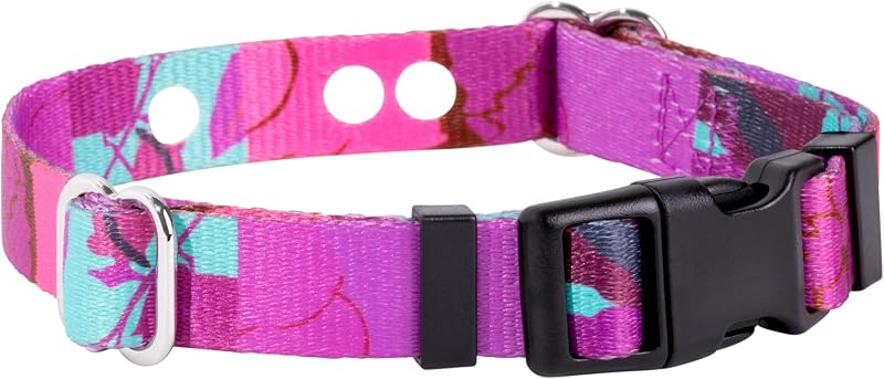 Correa de repuesto para collares electrónicos – Compatible con PetSafe, cerca invisible, sistemas de cerca en el suelo – Tamaño grande, diseño Bloom
