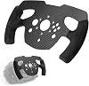 sciuU 4mm Carbon Fiber Steering Wheel Rim Mod compatible with Thrustmaster T300 RS GT Edition - 300g Lightweight Formula Wheel Add-on for Sharp FFB Response - GT Style Open-Wheel Rim Replacement