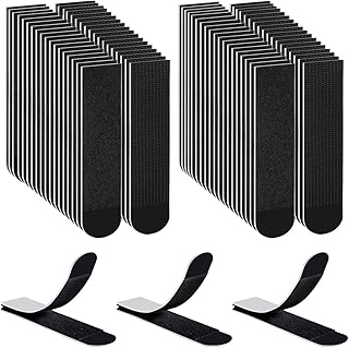YIWONFU 36 Pairs (72pieces) Command Strips Velcro Command Strips Command Small Picture Hanging Strips，Non Destructive and Detachable Command Strips Heavy Duty，Suitable for Christmas Decorations …