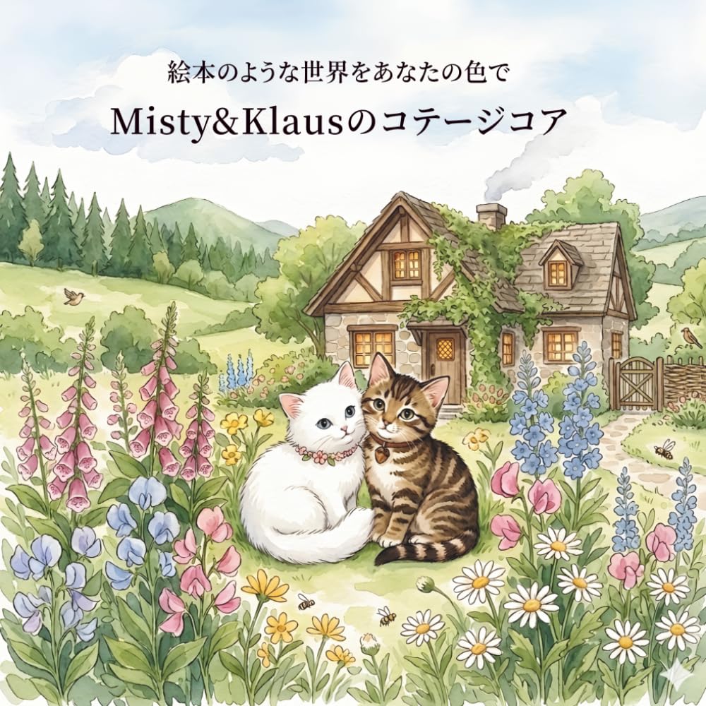 Misty&Klausのコテージコア: 絵本のような世界をあなたの色で