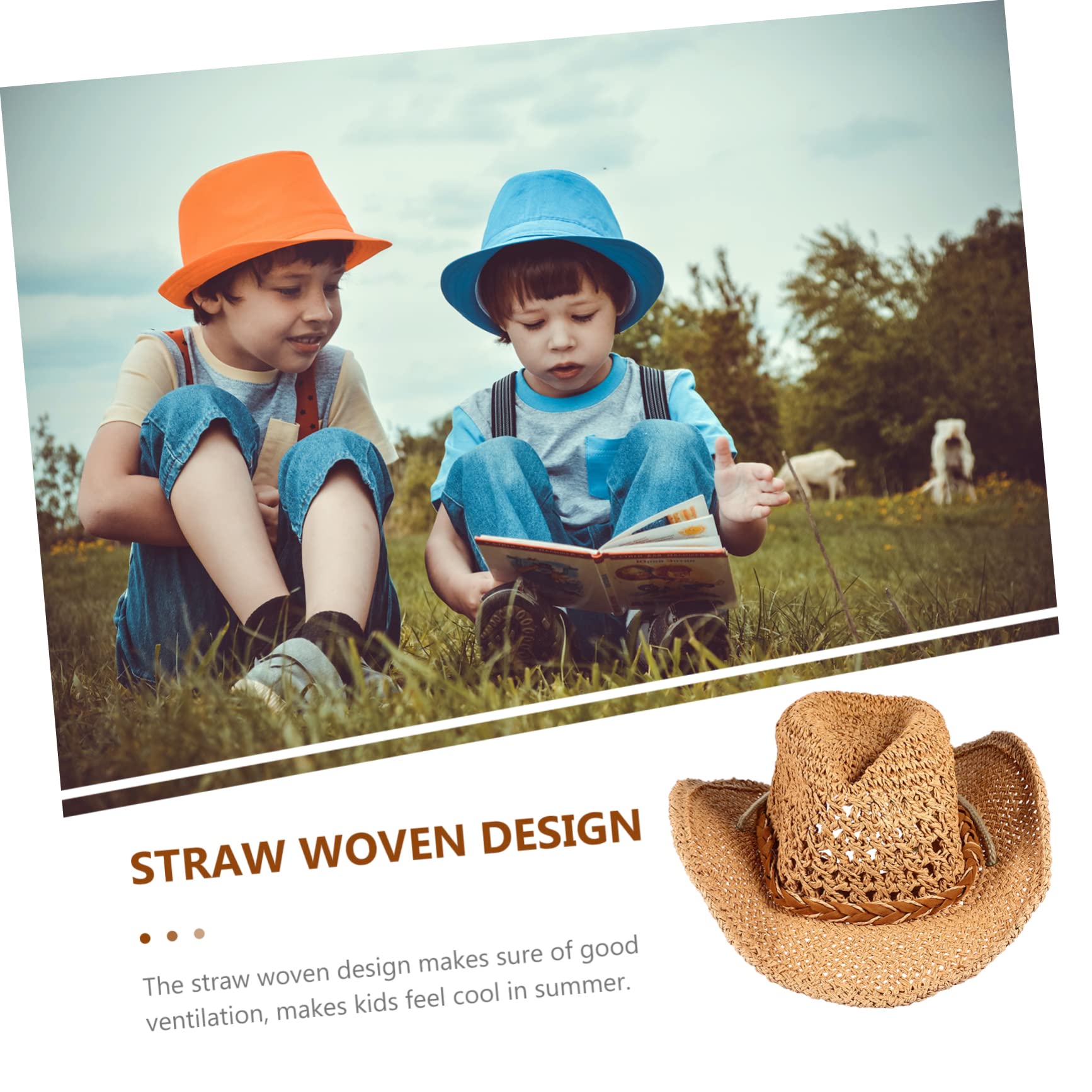 Cabilock 3stücke Beach Hat Für Mädchen Einstellbare Sonnenmütze Mit Breiter Krempe Für Sommeraktivitäten Uv-Schutz Leicht Und Atmungsaktiv Für Strand Wandern Und Outdoor-Sportarten