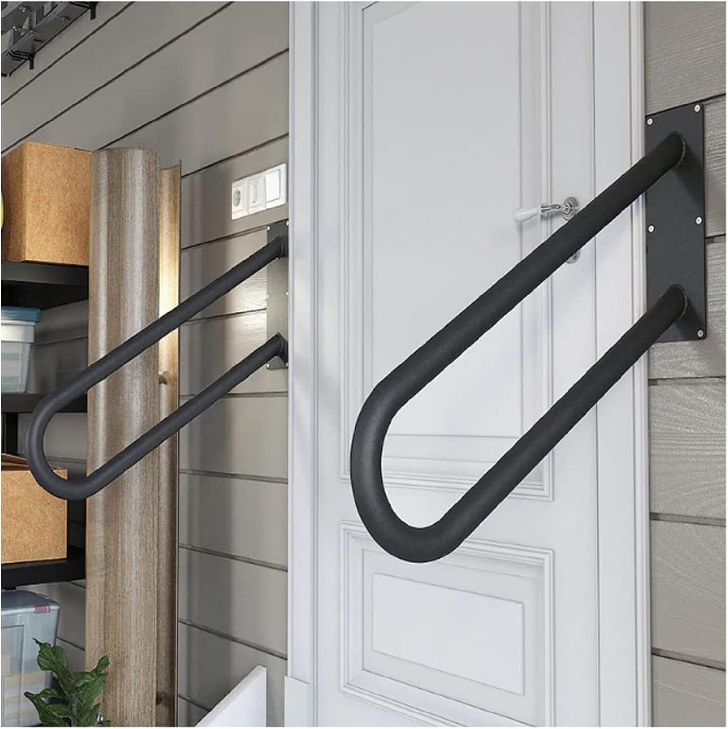 【工事不要・美品】ベスポジ e+ ２本 伸縮手すり セット 簡単取り付け 手すり 2本セット 工事不要・美品】ベスポジ e+ 2本 伸縮手すり