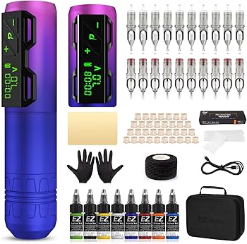 Amazon.com: EZ Tattoo Gun Kit - Wireless Tattoo Machine Kit Amazon.com: EZ Tattoo Gun Kit - Wireless Tattoo Machine Kit