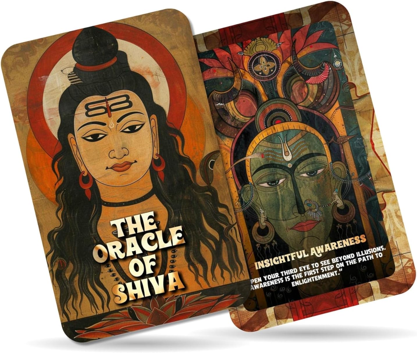 Ibiza Tarot The Oracle of Shiva - Oracle Cards - Messages That resonate with The Soul - Divination Tools -
