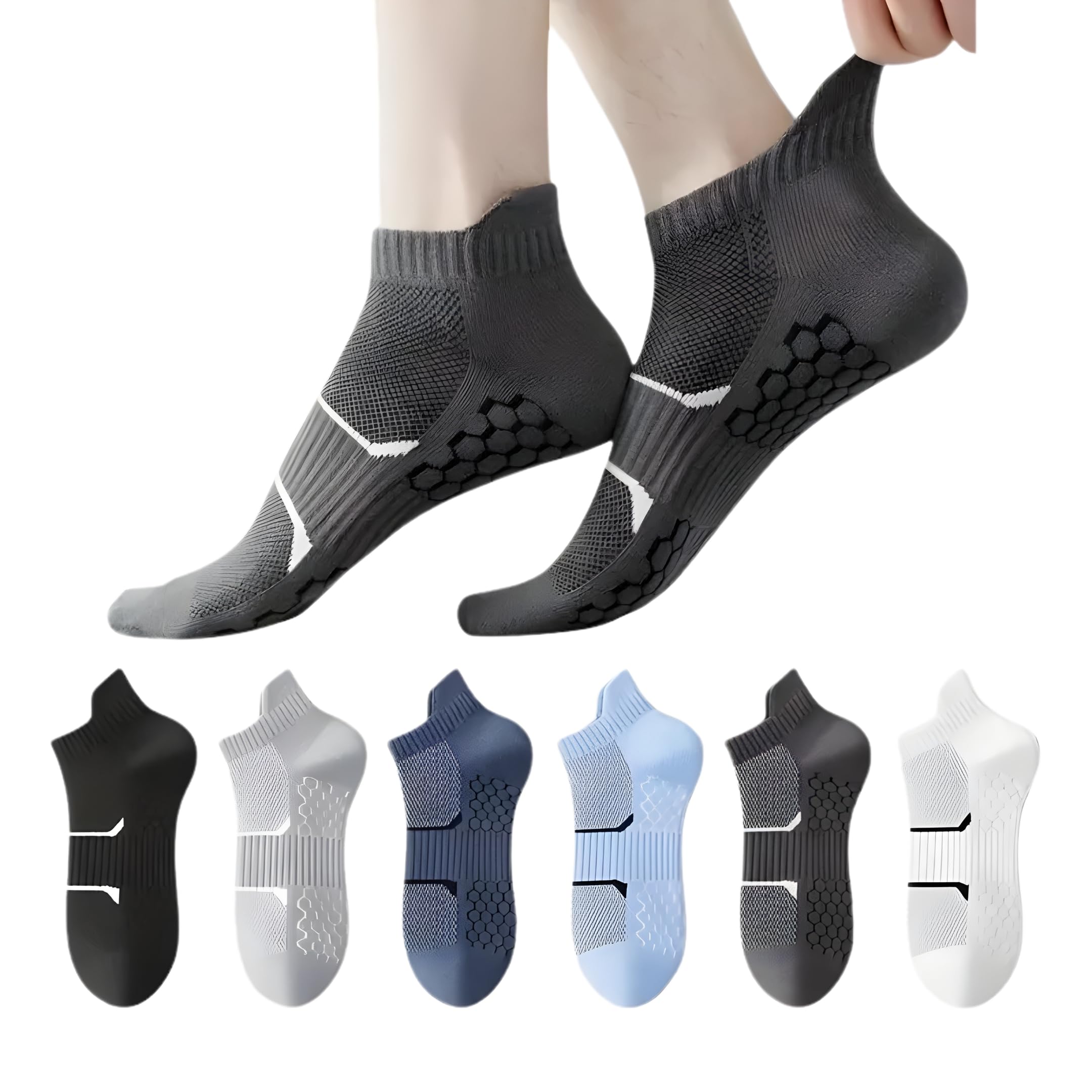 the kab's socks for man, socks for woman fashion Ankle Length sock combo of Athletic Low Cut Sock, Ribbed Knit, Low Cut-picture-35