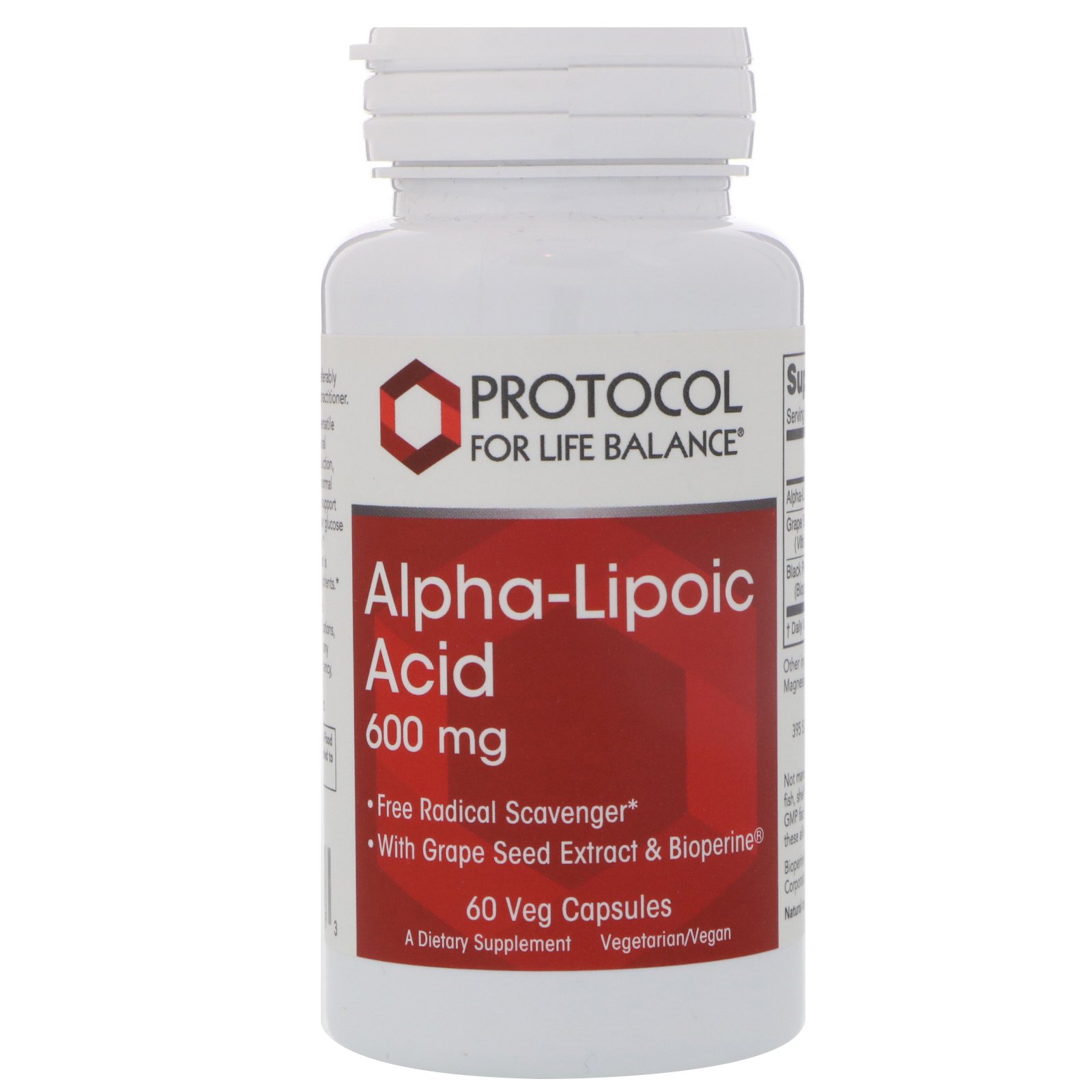 Sponsored Ad – Protocol for Life Balance, Alpha-Lipoic Acid, (600 mg, 60 Veg Capsules)
