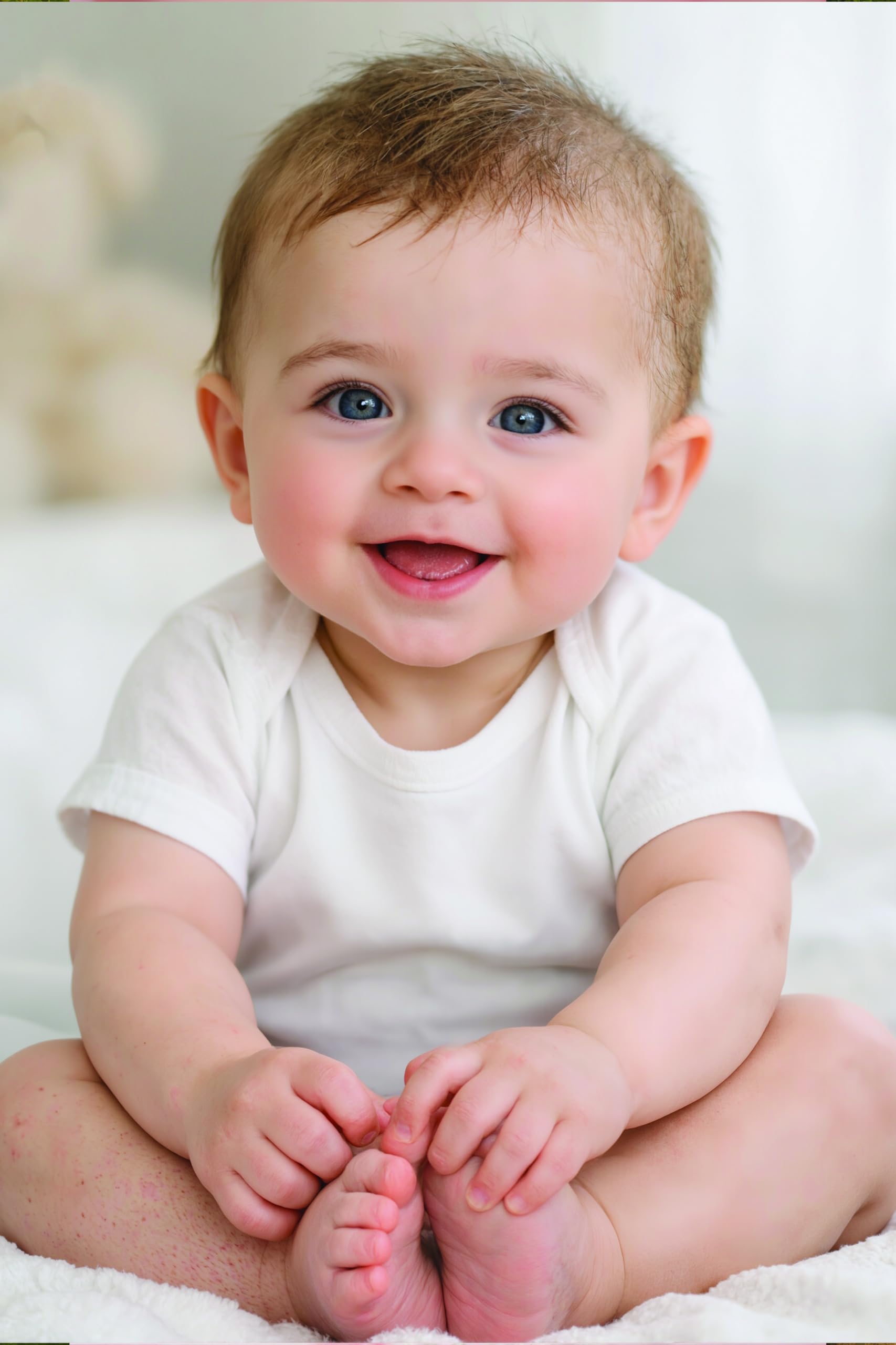 Cute Baby Poster for Nursery - Mom to Be Decor -1
