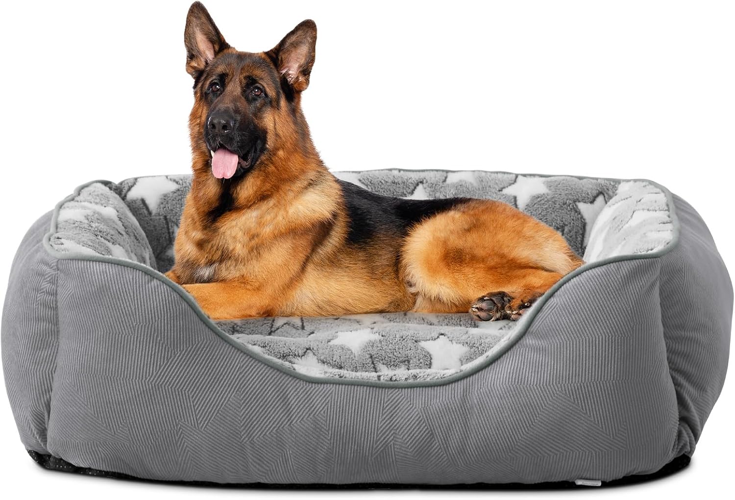 FURTIME Dog Bed Large Dog Basket Washable Dog Basket NonSlip Dog Beds