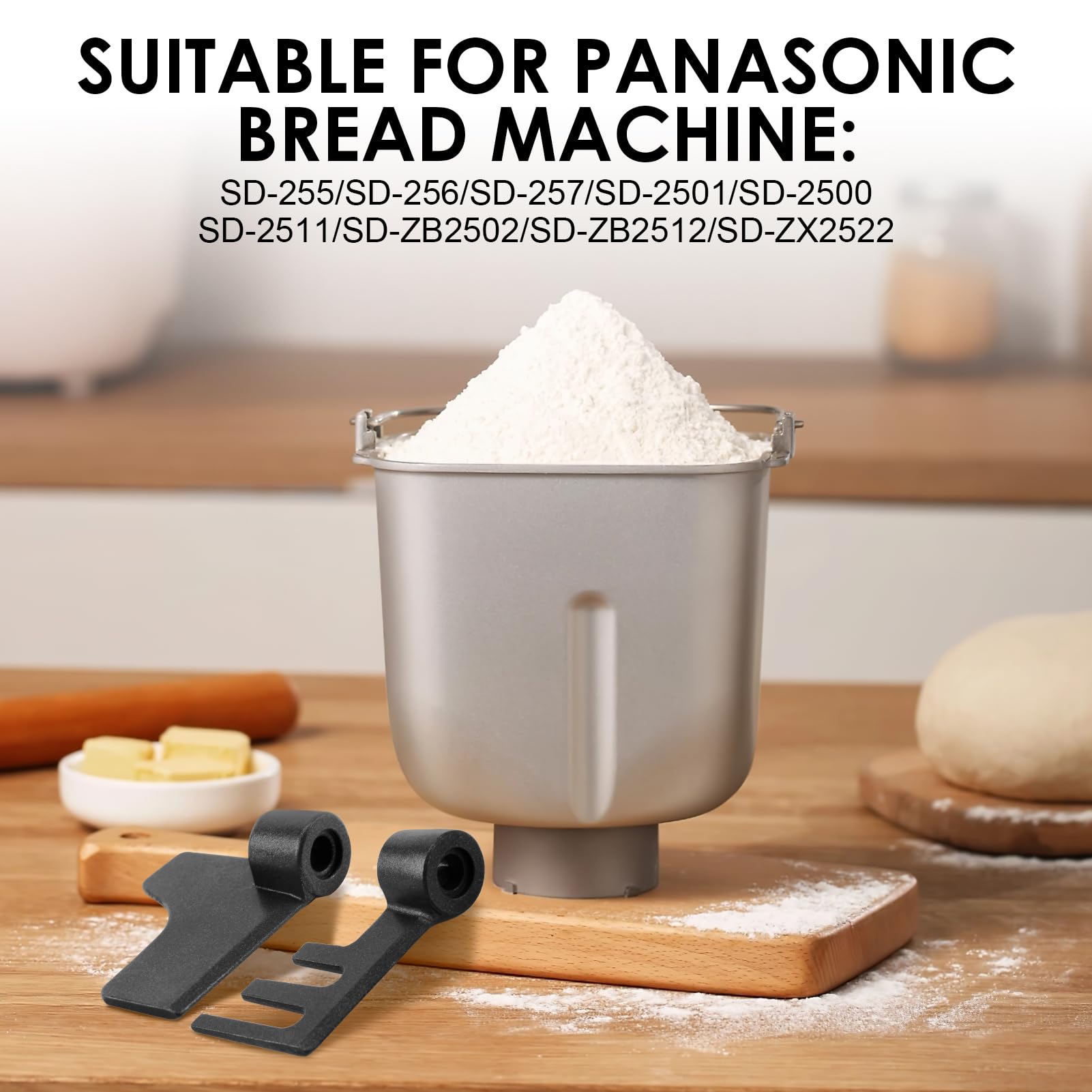 2 Stück Antriebsriemen Für Panasonic Brotbackautomat SD2500, 2501, 2511, ZB2502 – Ersatzteil