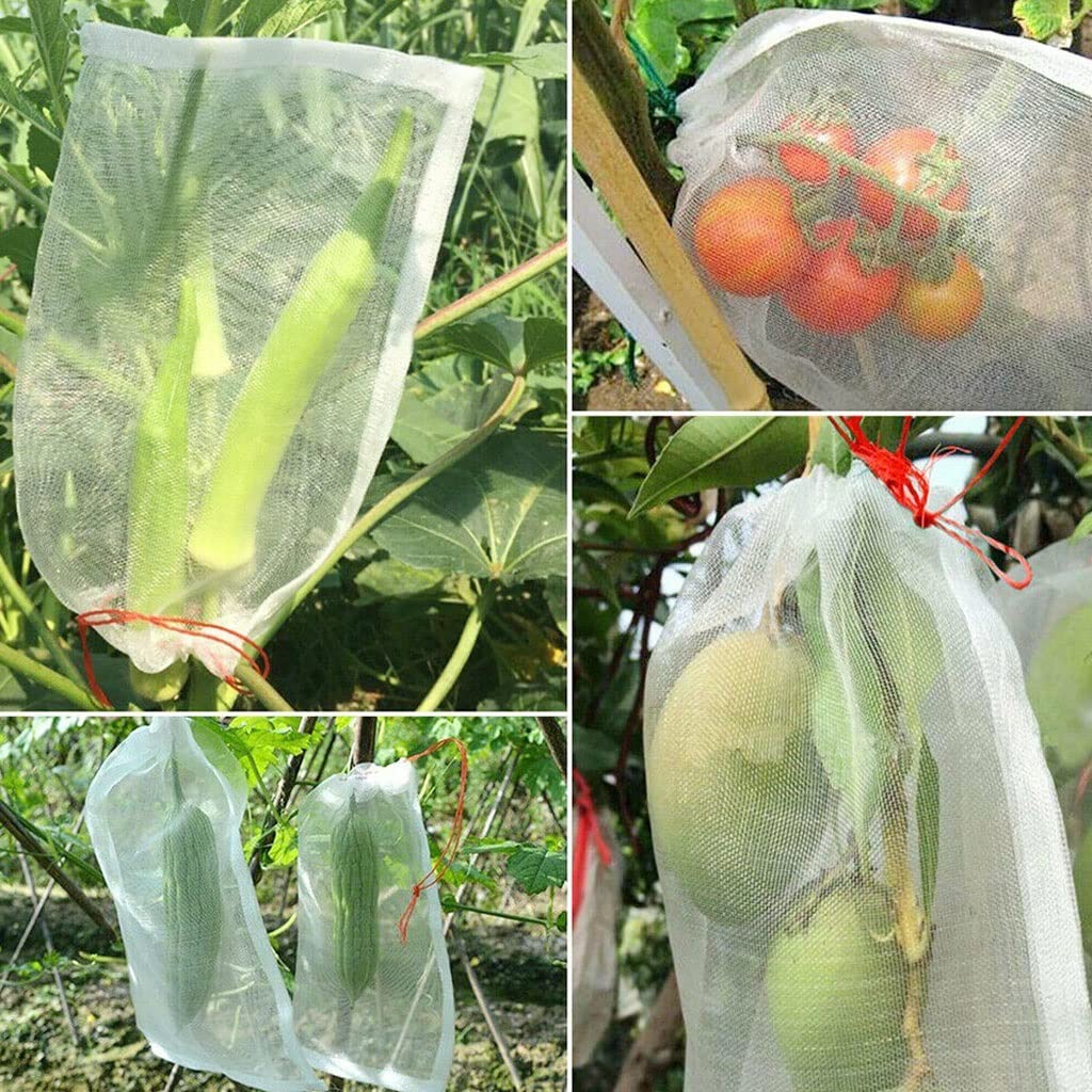 50 Unidades de Red Nailon for Proteger Plantas y Frutas(60x40)