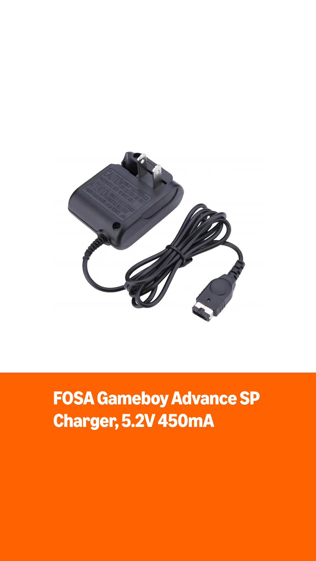 Amazon.com: Gameboy Advance SP Charger, Home Wall Charger for