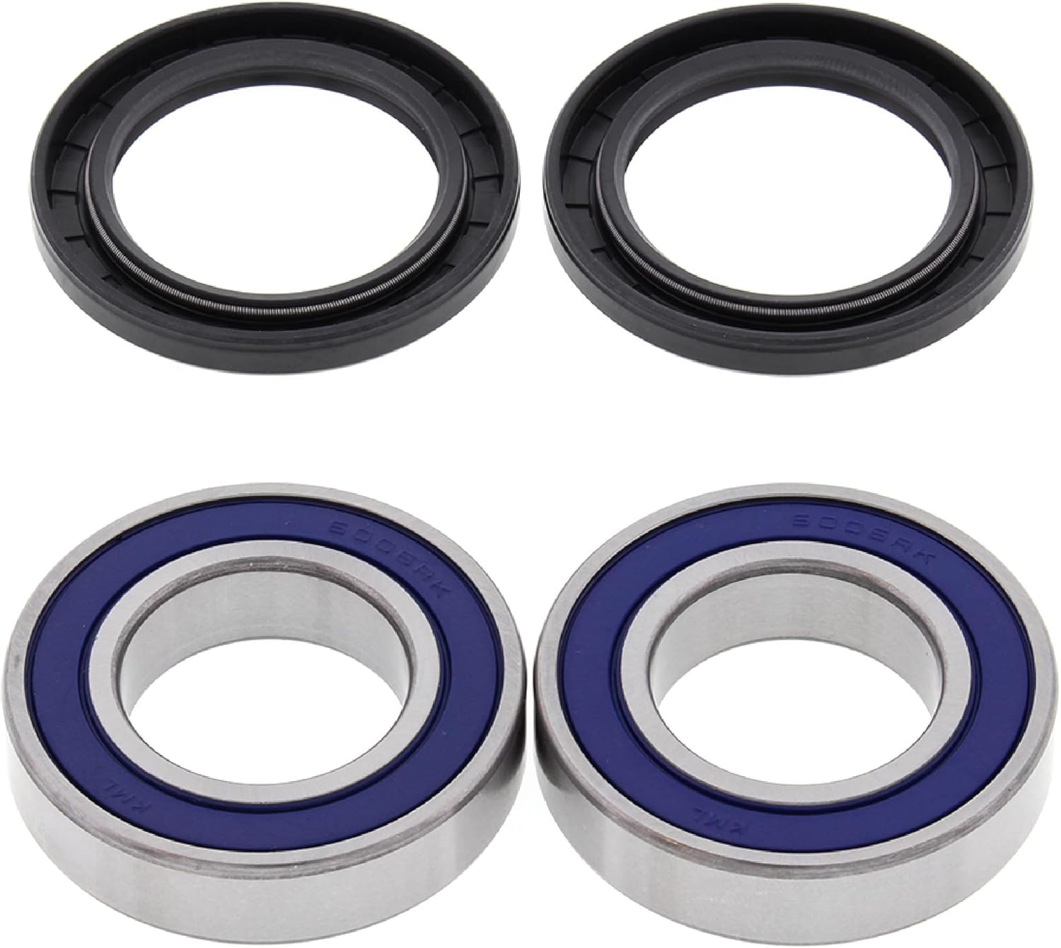 All Balls Racing 25-1477 Rear Wheel Bearing Kit Compatible with/Replacement for Suzuki LT-4WD 250 Quad Runner 1987
