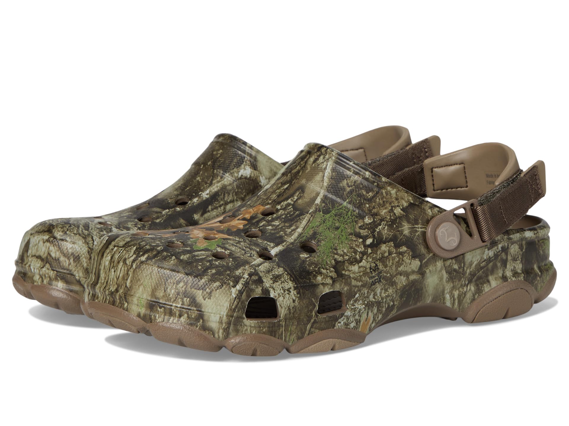 Crocs, Unisex, Classic AllTerrain Clog Camo Graphics, Realtree APX, Men 16, Women 18, Medium