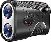 FCLPAN 1200YD Golf Rangefinder: 7X Mag, Slope Compensation, Flag Lock Vibration, ±0.5YD Accuracy for Golfers & Hunters