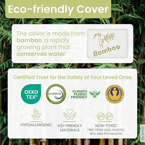 Miniatura 2 de BANBALOO BAMBÚ  Rieles de cama para la seguridad de adultos mayores  Restricciones de cama  Barandillas de protección de cama para adultos  Barras