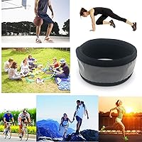 Vista 7 de Wanty Reflective Adjustable Wristband Arm Band with Mesh Pouch and Tape Fastener for Fitbit ONEFitbit Flex 2 Fitbit ALTAAlta HRActivity