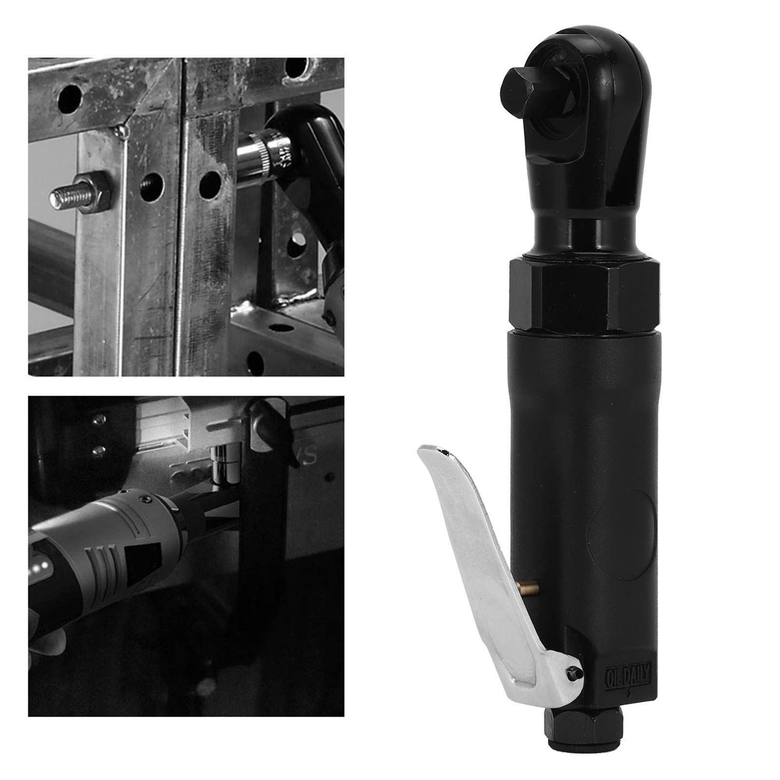 Llave de Trinquete Mini Portátil, Construcción de Aleación de Zinc