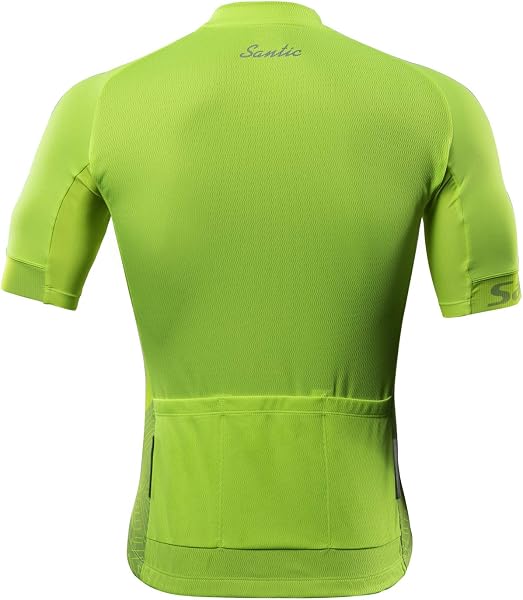 Santic Maillot Ciclista Hombre Top Ciclismo Bicicleta Bici Transpirable Secado Rápido Reflectante Jersey Ciclista Yorkson - 2
