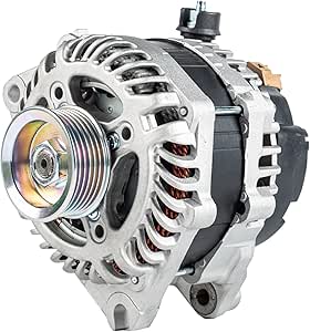 SANKAKU Alternator for Ford Transit 150/250/350 V6 3.5L/3.7L (2015-2019), 12V 250Amp, 6-Groove Pulley