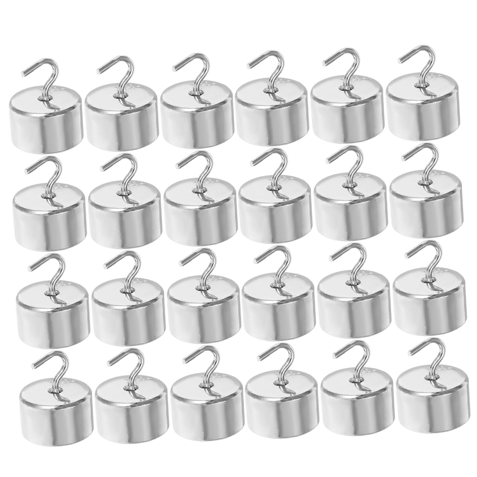 PRETYZOOM 50 Piezas Pesas de Gancho Cromadas para Experimentos de Laboratorio de Física Pesas de Laboratorio de Ciencias