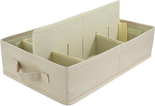 Miniatura 8 de Organizador de contenedores de almacenamiento de alimentos, 2 piezas, caja organizadora de tapa, caja organizadora de cocina ajustable, compatible