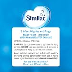 Abbott Laboratories Similac Infant Standard Flow Nipple and Ring, 3 Pack 3 count