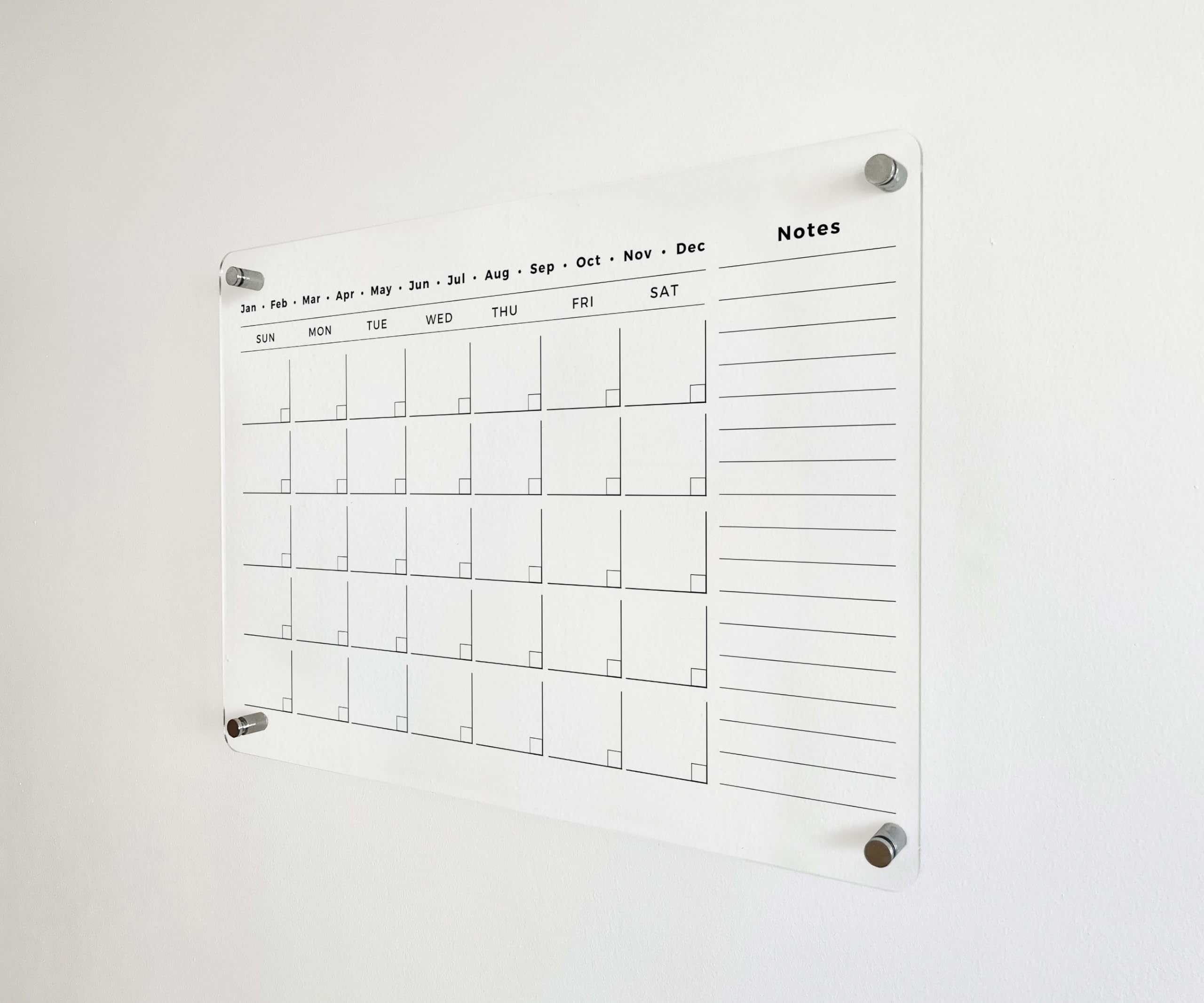 Oversize Calendar Ultra Thick Reusable Whiteboard - View #12
