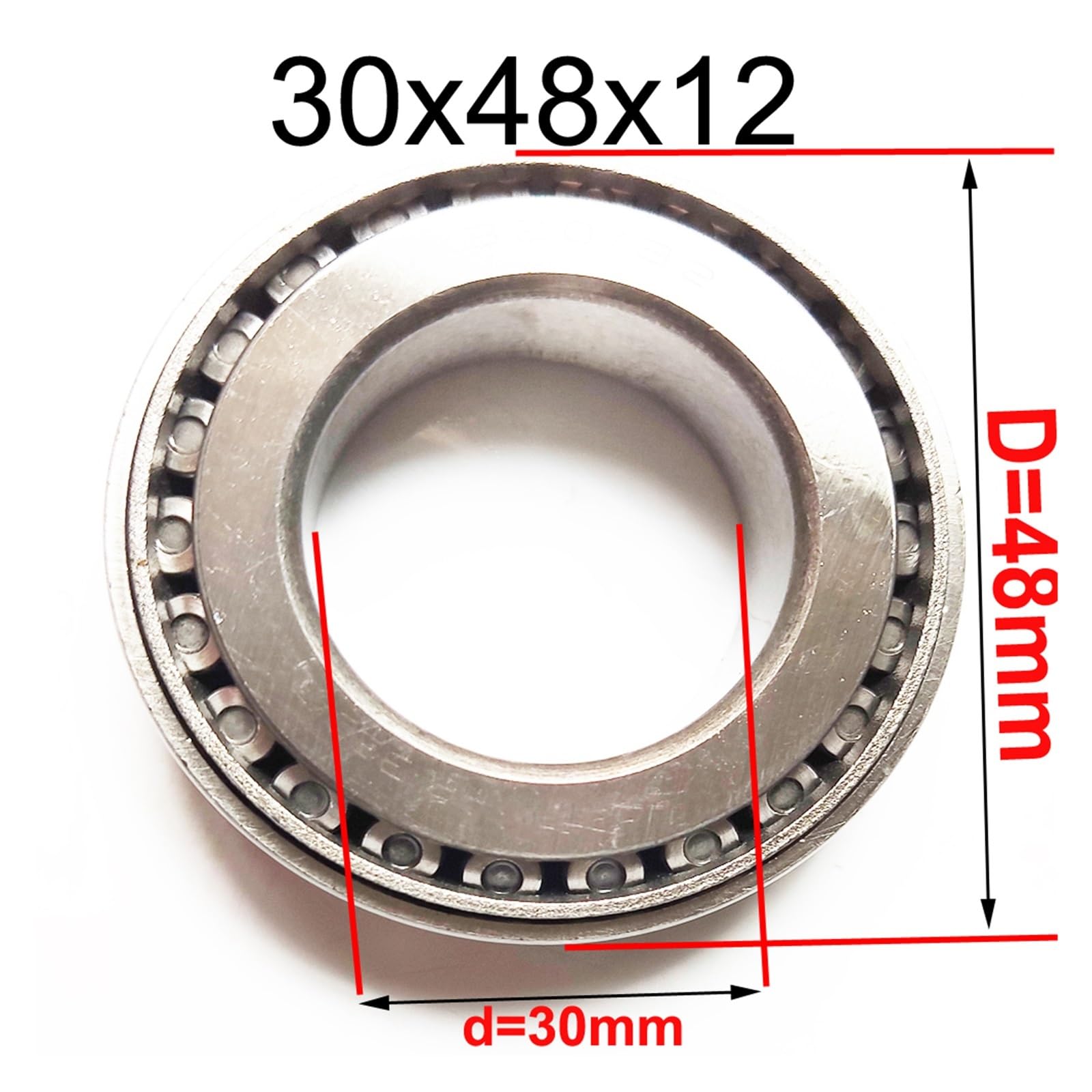 Pyramid Auto Transmission 48Y130YM1 30x48x12 MM Lenkkopf Kegelrolle Motorrad Richtung Drucklager