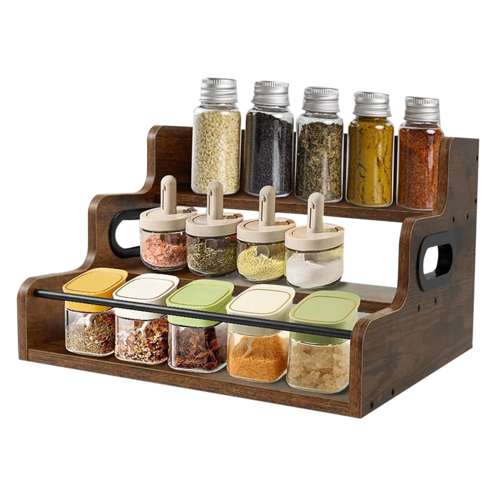 Présentoir Pour Bouteilles De Bar Présentoir Décoratif Vintage En Bois Pour | Étagère De Bar Rétro Maison Cuisine Sirop Café Boissons Cosmétiques Collectionneurs