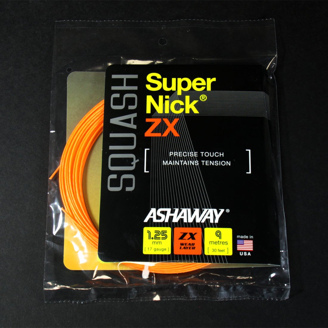 Ashaway SuperNick ZX Squash Strings, Racquet String - Amazon