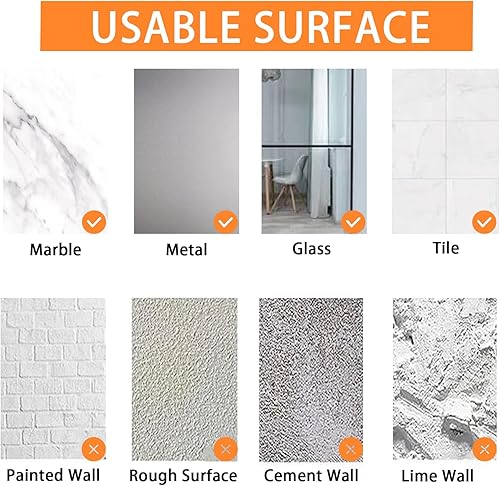 Miniatura 8 de Zwin Espejo de acrílico para pared, azulejos grandes de 16 x 12 pulgadas, sin vidrio, calcomanías de pared de longitud completa, espejo autoadhesivo