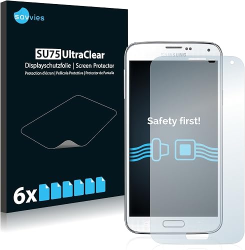 Savvies Pellicola Protettiva Compatibile con Samsung Galaxy Protezione Schermo Pezzi Savvies Pellicola Protettiva Compatibile con Samsung Galaxy Protezione Schermo Pezzi